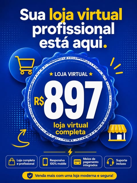 Criação de Lojas Virtuais